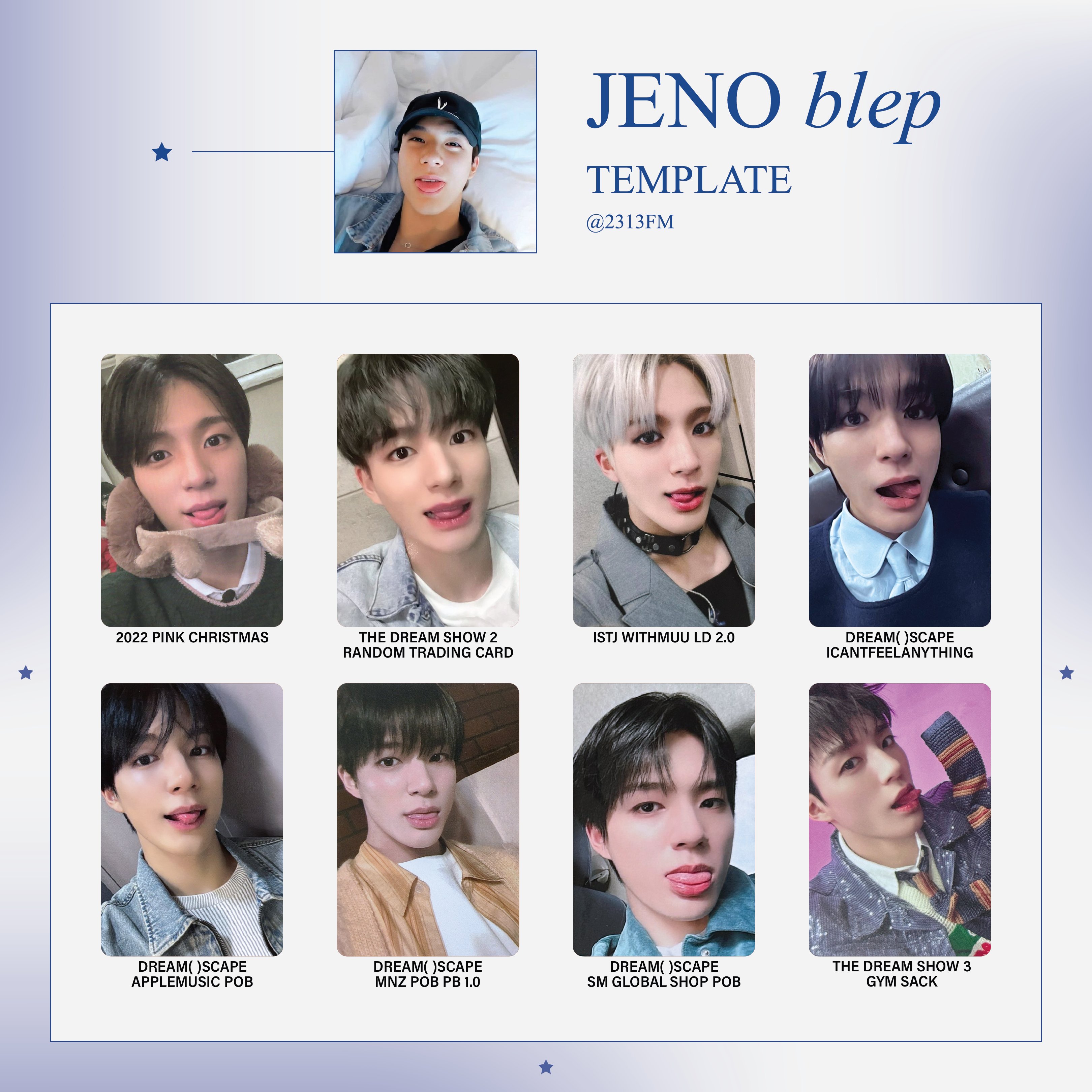NCTDREAM JENO 韓国公式グッズ ポスカ NCT DREAM ミニポスター
