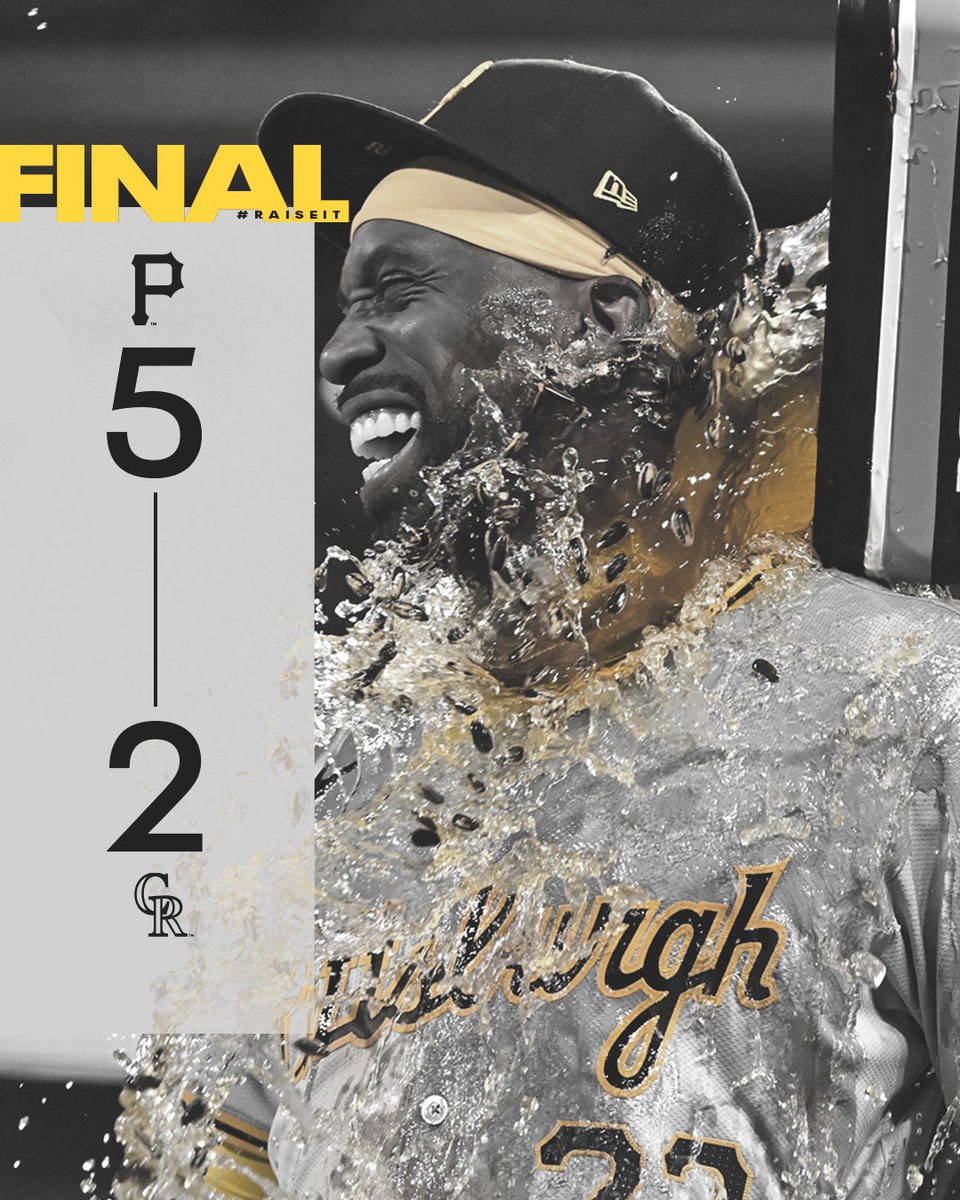 Pirates's tweet photo. A win in the Mile High City. 

#RaiseIt https://t.co/UEPcuorOqQ