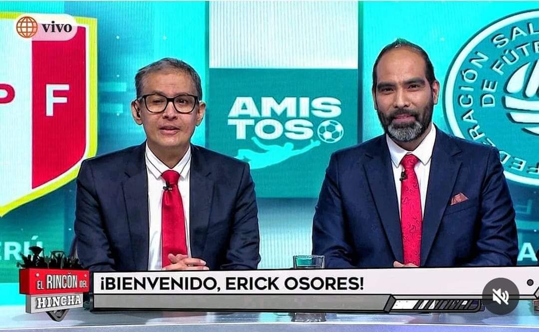 Jorge Fossati: "Quiero manifestarles la alegría que significó la presencia en cámaras de Erick Osores. Le estamos mandando desde aquí toda nuestra fuerza para que siga con ese coraje que demostró en cámaras. Erick, un abrazo grande por más que no te conozca personalmente".