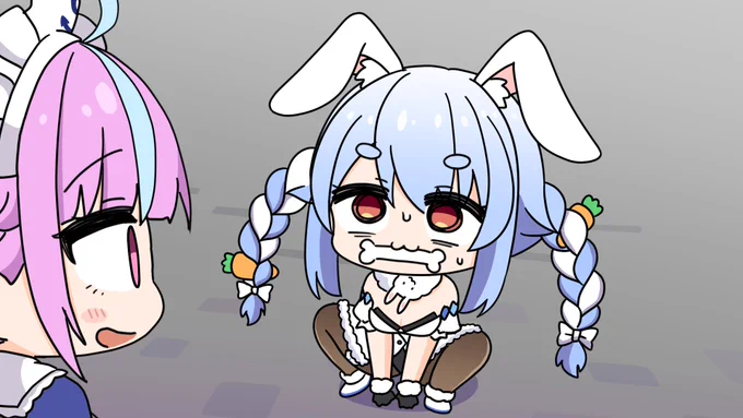 ぺこらの犬になってしまうあくたん#ぺこらーと #あくあーと 