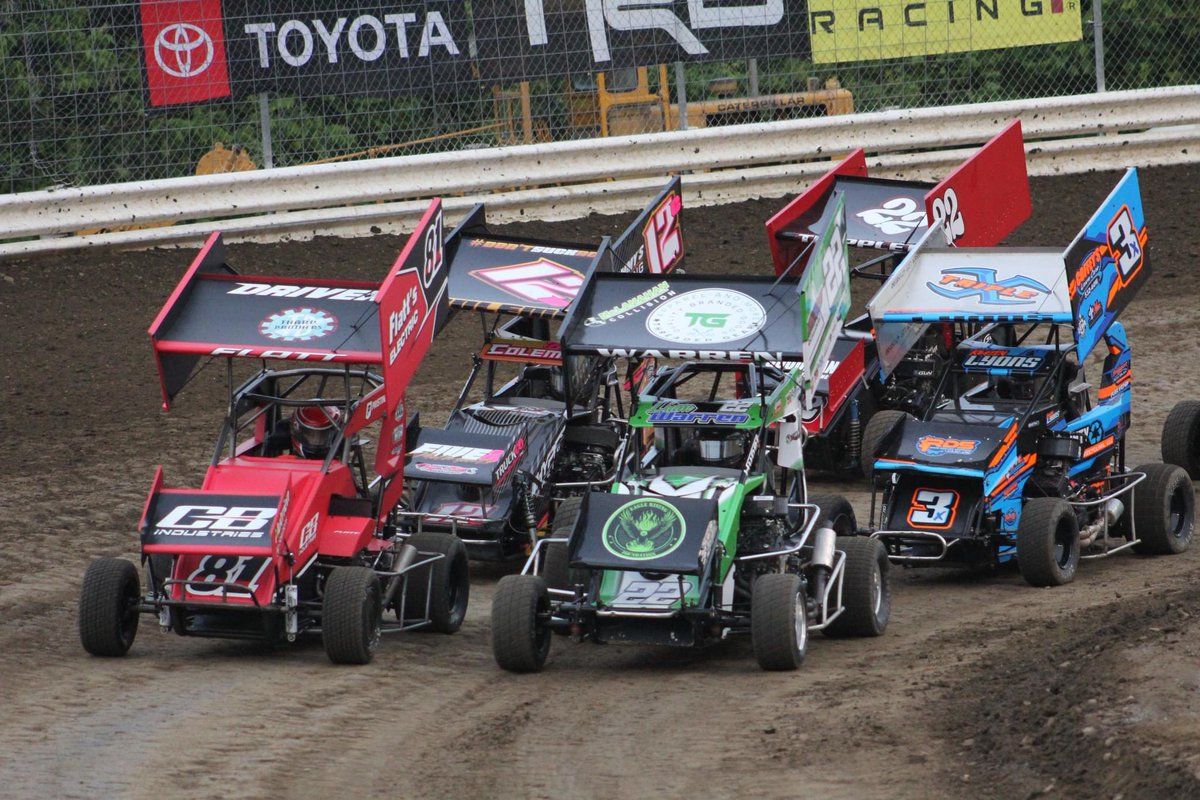 🚨Coles County Speedway WIN in the CB Restricted Micro! CB Fam had me FAST! Thank you Chad, Mike &amp; the CB team for all you do on and off the track! Special congrats to my teammates Owen Larson and Levi Ballard who went P1 and P2 in Jr. Sprints! Thank you to all of my partners‼️