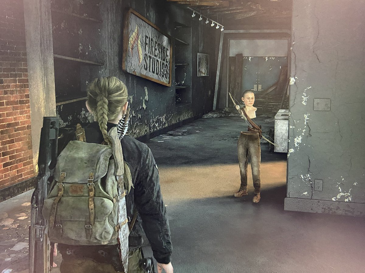 ffffaaa29172302's tweet photo. Naughty Dog's Last Survivor 2 bug https://t.co/sJfic6GQph