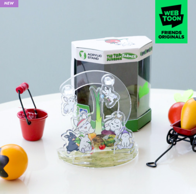 여러분 나 혼자 탑에서 농사 굿즈가 나왔어요!!!!!!!
아크릴 스탠드에요!!
brand.naver.com/webtoonfriends…
