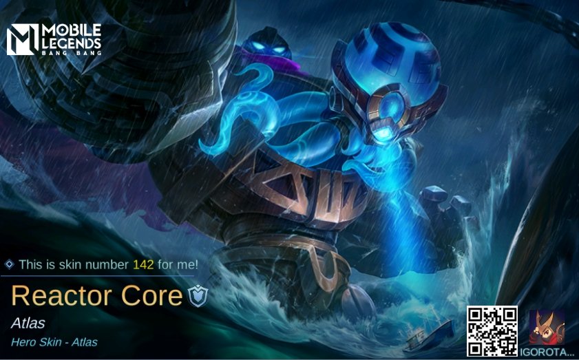 BostonRob9's tweet photo. I just obtained a new skin Reactor Core in Mobile Legends: Bang Bang! Let's face off against the world's best MOBA players together! 
https://t.co/eXzPVbUXJN https://t.co/iTSS4KBh6M