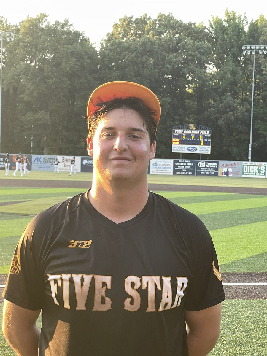 ⭐️Players of the Game⭐️

Leo Frank: 3-3 double 3 RBIs 
5 Star Velo 17 Prime(@5starvelo)

Hernando HS |2025| MS
#uncommitted #2DHitting #2D2025 #2DMemphis