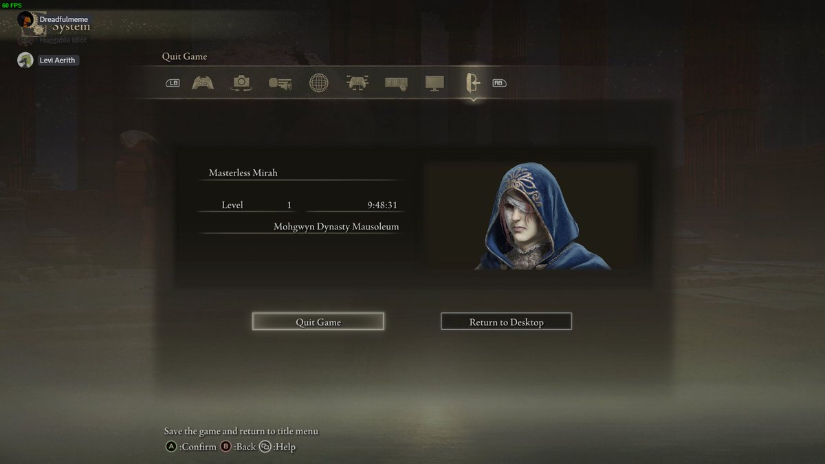 I have beat Mohg at RL1 and I am so happy right now... here's my character