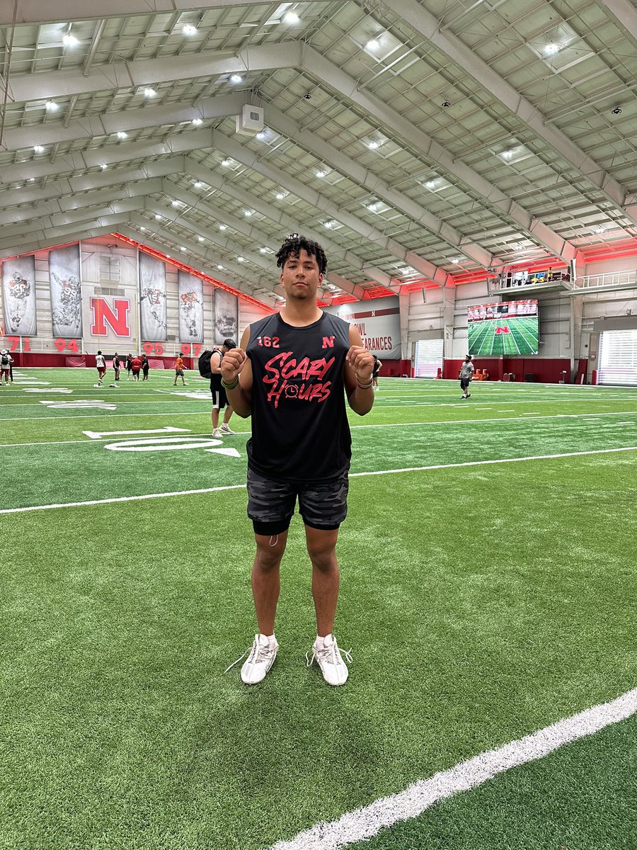 Draven_Samuel87's tweet photo. Had a great time at Nebraska’s Matt Rhule football camp today. https://t.co/Uh6RRUQARo