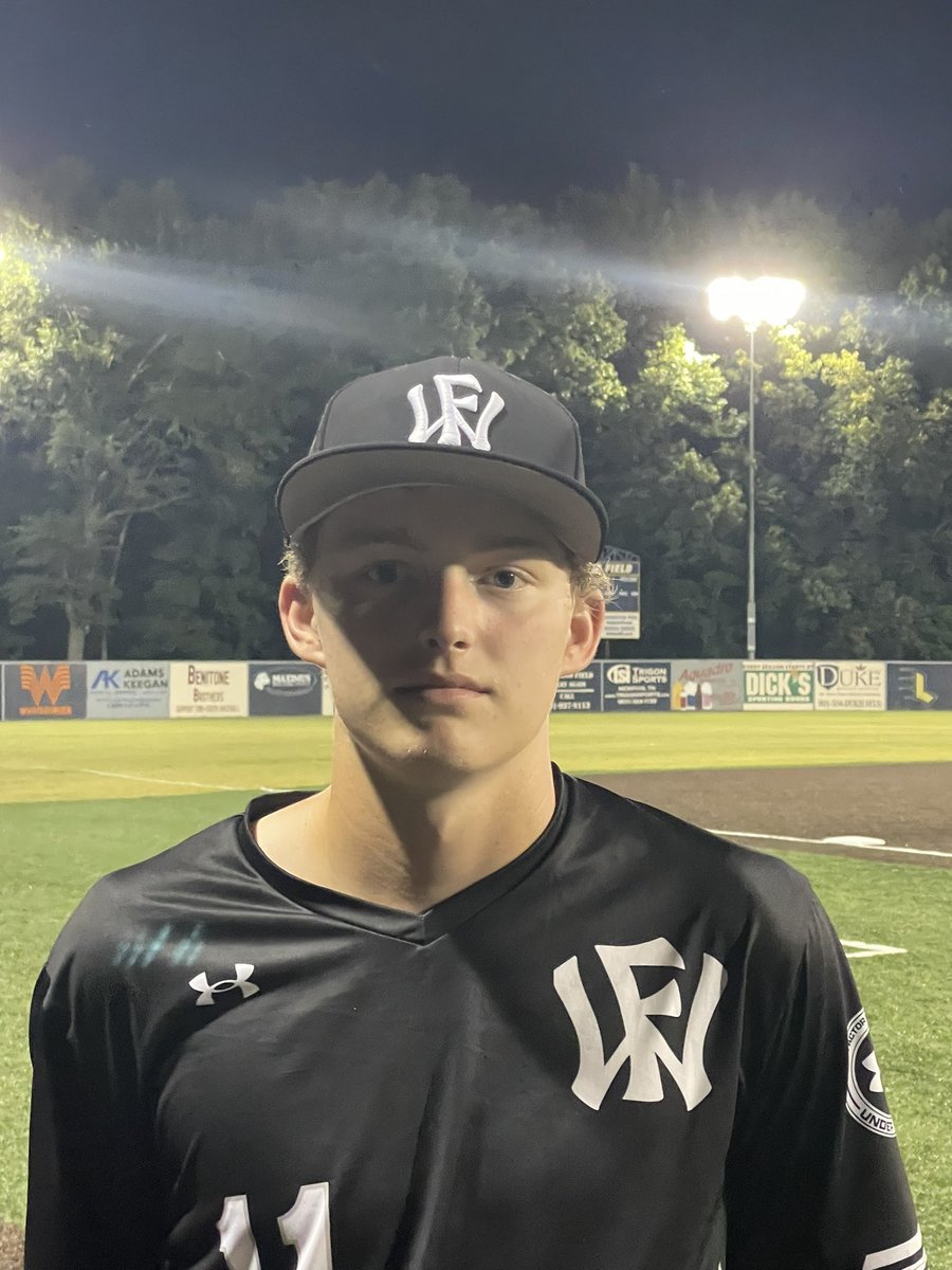 ⭐️Players of the Game⭐️

Ownes Johnson (<a href="/OwensJohnson11/">Owens Johnson</a> ): 2-2 triple and double
Wow Factor Woelfle 17u (<a href="/WowFactorNation/">Wow Factor Baseball</a>)

North Delta HS |2025| MS
#uncommitted #2DHitting #2D2025