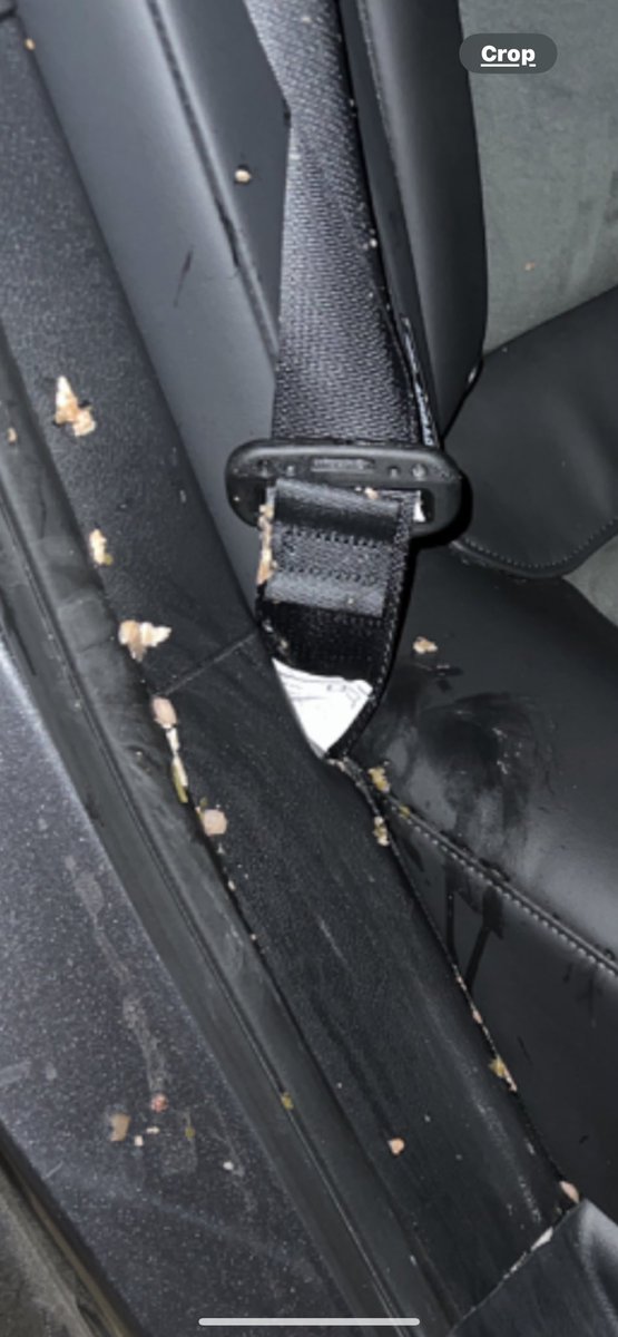 Chris_Rini's tweet photo. @Uber Is this how you treat your drivers?  i picked up from a bar, lady puked in my backseat, you tell me to get it cleaned and then reject my claim for cleaning? I would have cleaned it myself had i know. Extremely poor employee satisfaction. wouldn’t even offer partial coverage https://t.co/0PgitPbvwJ