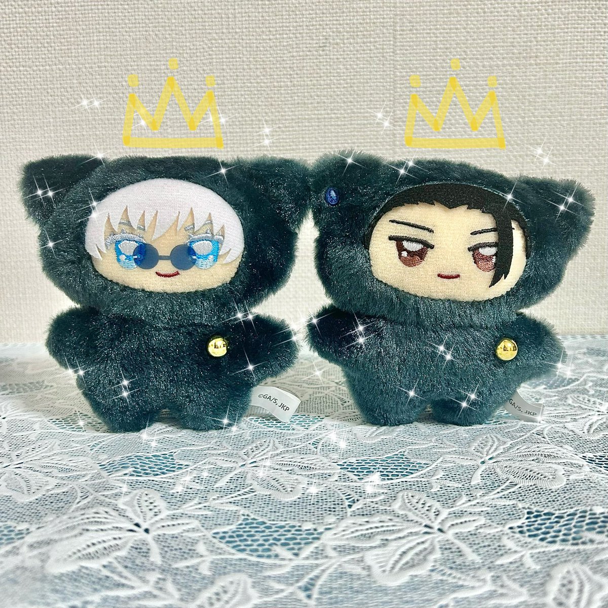 to_ya819's tweet photo. 昨日ついにちみけもちゃん達がうちに来た。とても可愛いし尊い😭🙏🏻❤️うちの子達は悟がちょっと大きめ、ムンッて感じなのは傑、しっぽは悟が左向きで傑が右向き、傑はちょっと形が歪で顔が左に傾いてる。悟は頭大きめ。色んなお家のちみけもちゃん達見たけどみんな個性があって可愛い〜☺️💕 https://t.co/2UMJYKg3CR