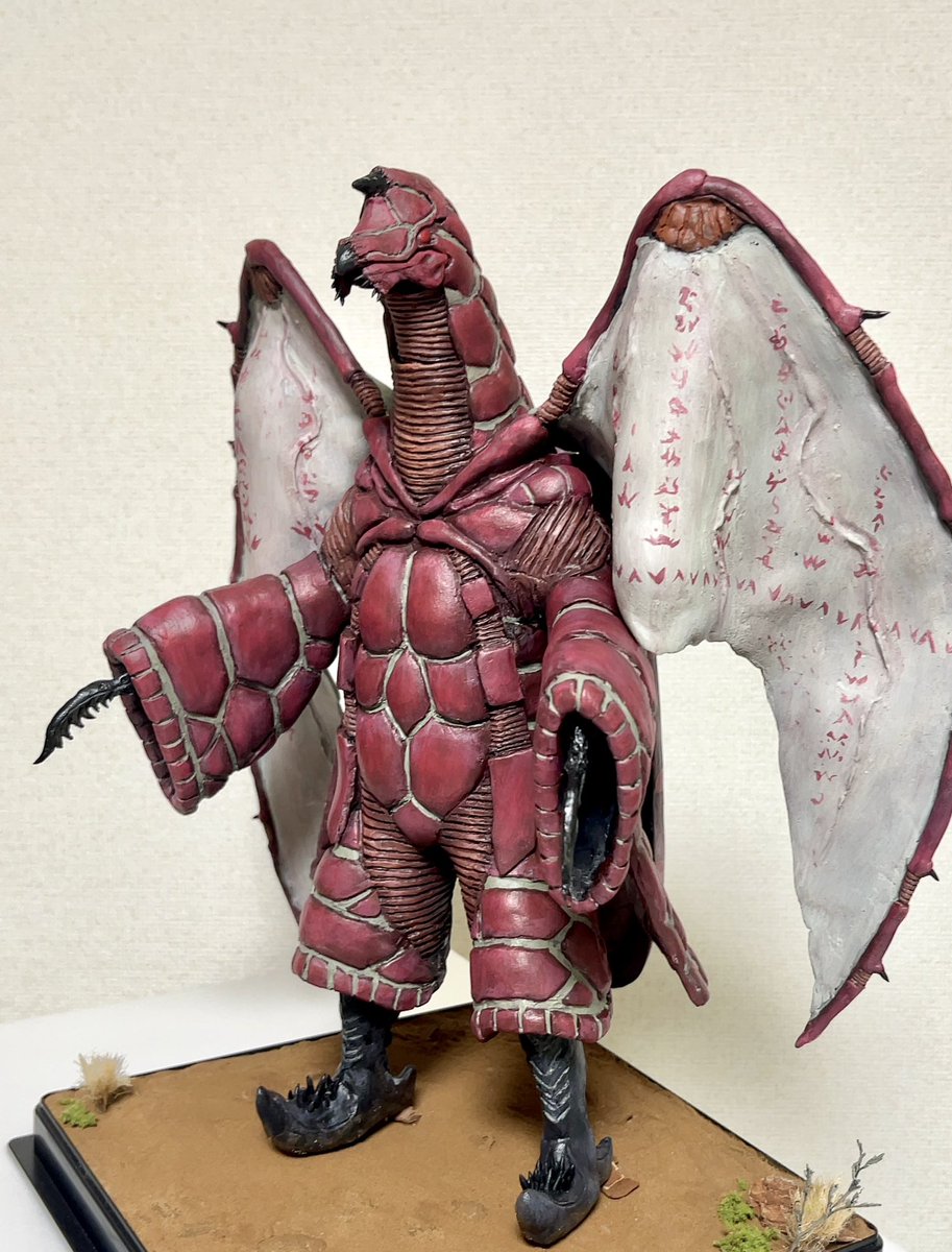 パワードドラコのフィギュア完成しました！