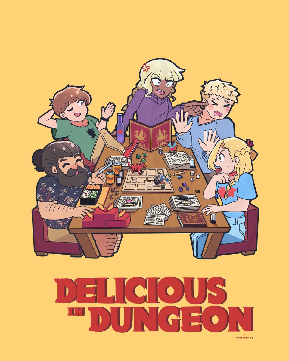 cinderoo's tweet image. #dungeonmeshi #DeliciousInDungeon