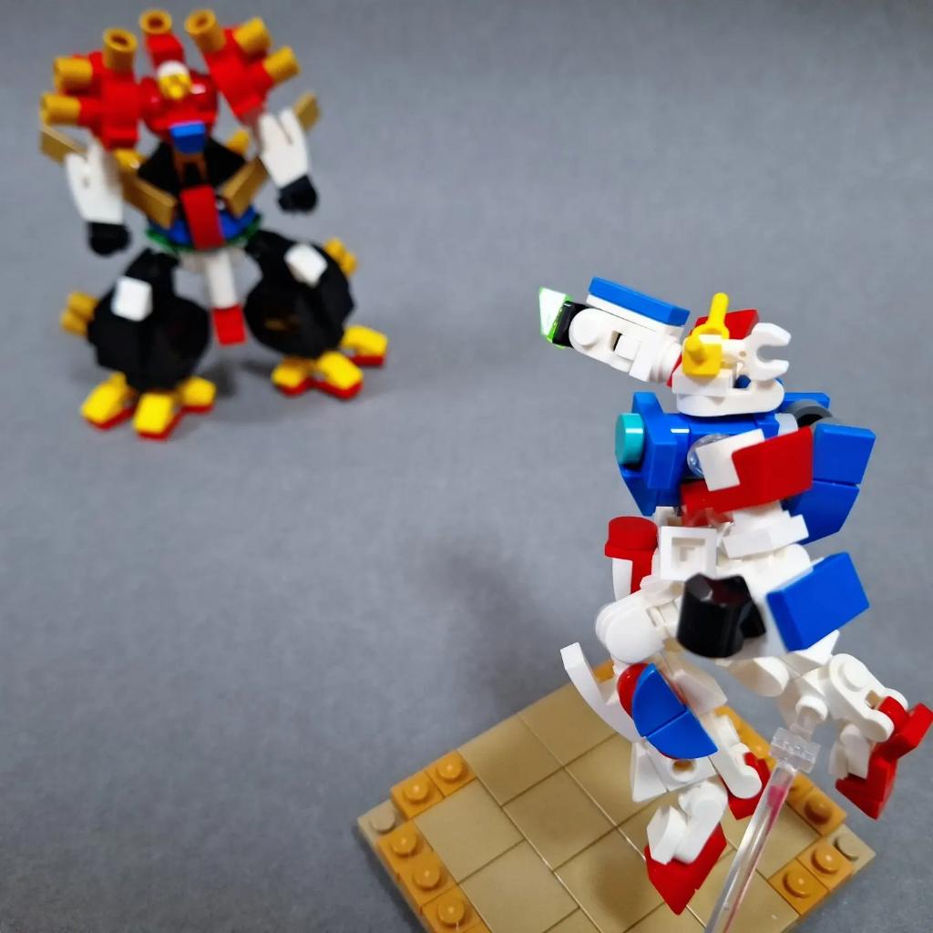 tungmanchun's tweet photo. Shinning Gundam
@ G Gundam
閃光高達
Another brotherhood
#Lego #LBHK #LegendBricks #legomoc #Legoafol #Legocommunity #microbuild #Legophoto #legomech #Legocreation #moc #afol #mobilesuit #mech #robot #gundam #GGundam #ガンダム #Le9 https://t.co/s3DV9P9DSp