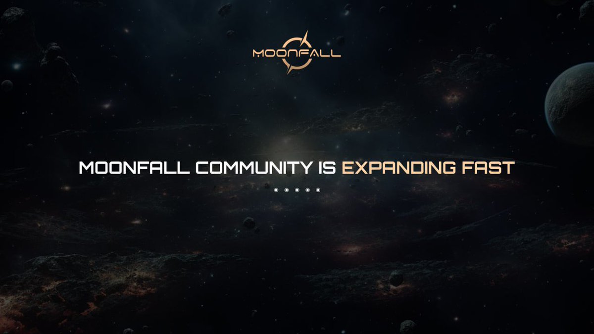 28K+ followers on X
9K+ members in our Telegram Group
10K+ subscribers in our Telegram Channel
11K+ user in our Galxe Campaign

Our #MoonFall community is expanding fast! Thank you for your amazing support.

Let's keep growing together!