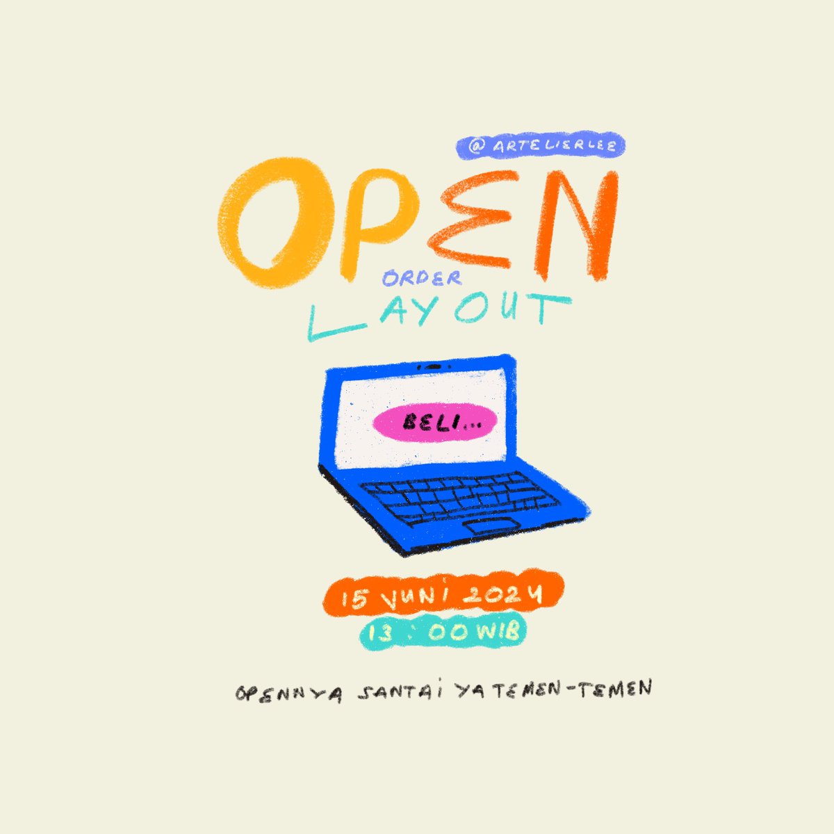 any interaction are appreciated! makasih 🥺

HALOOOO akhirnyaa bisa open jugaa 🤩 nanti siang aku open req layout ya temen temen 

📋 15 Juni 2024
🖇️ mulai pukul 13:00 WIB 
📌 Diary close dulu 🙏
📭 Order by DM atau bisa lewat tele (<a href="/artelierlee/">leo ٭ opeeen</a>) 

#ZonaBA #Zonajajan