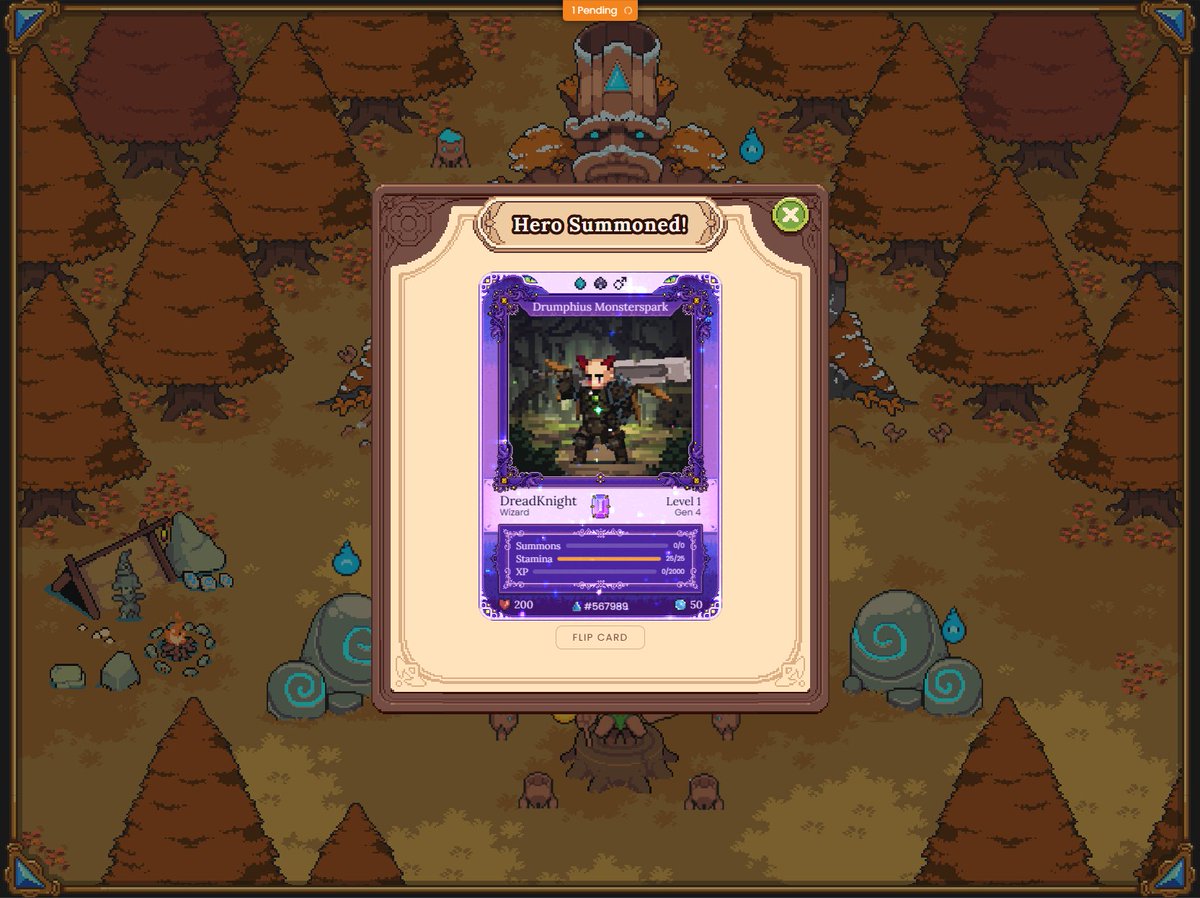 It finally happened 😭 LFG #DFK