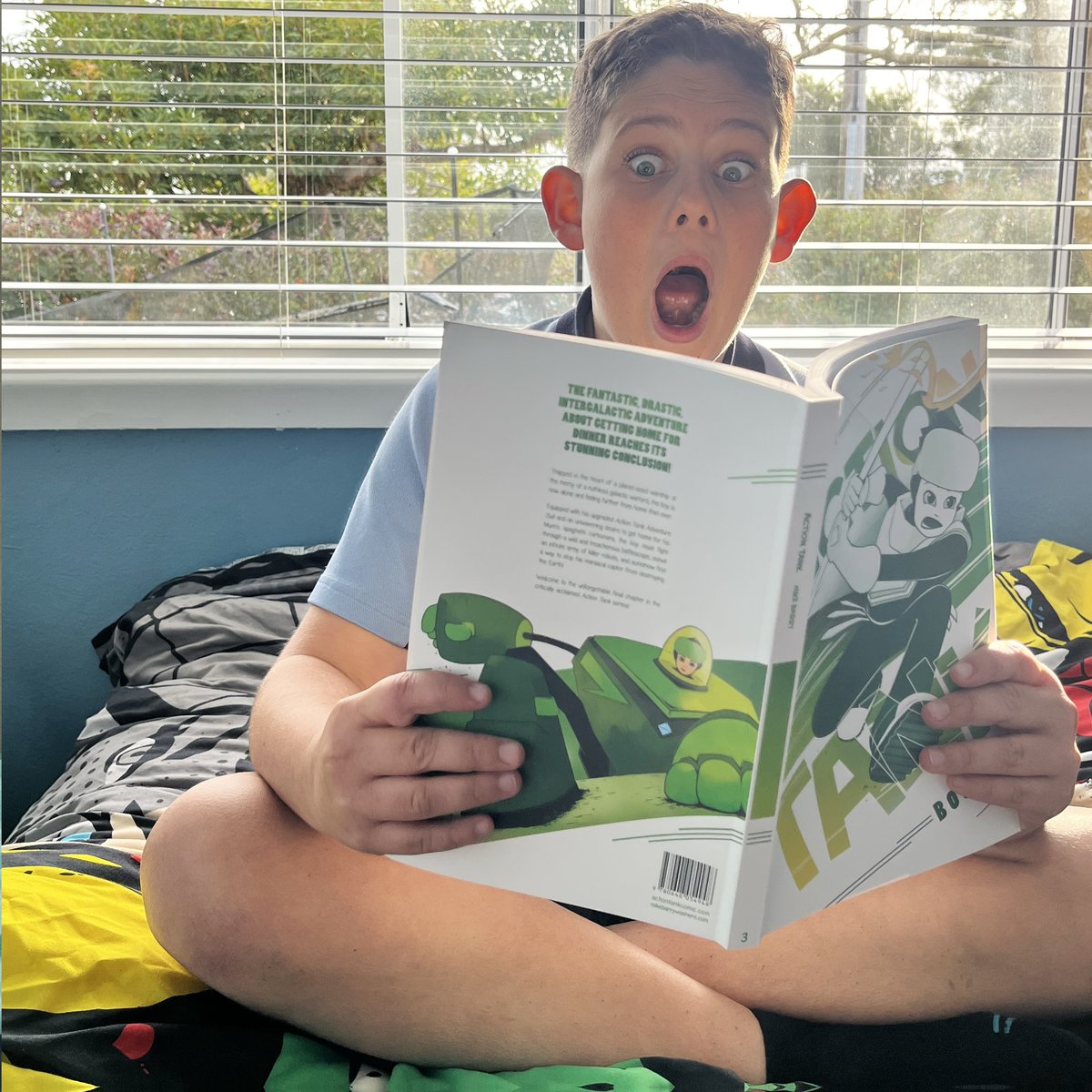 How it started:                    How it's going: