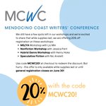 Photo by Mendocino Coast Writers' Conference (@MCWConf)