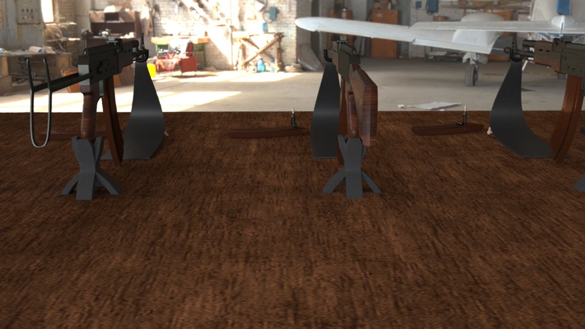 anfalproduction's tweet image. Check out our detailed 3D render of Kalashnikov rifles, showcasing their iconic design and reliability. #3DModeling #Kalashnikov #FirearmDesign #AnfalProductions #3dsMax #CoronaRenderer