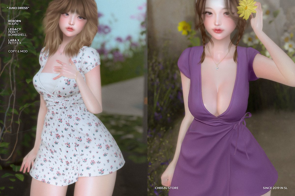 cheezu. juno dress

new release at Kustom9
♡ maps.secondlife.com/secondlife/kus…
more info &amp; giveaway
♡ flic.kr/p/2pXm9ue