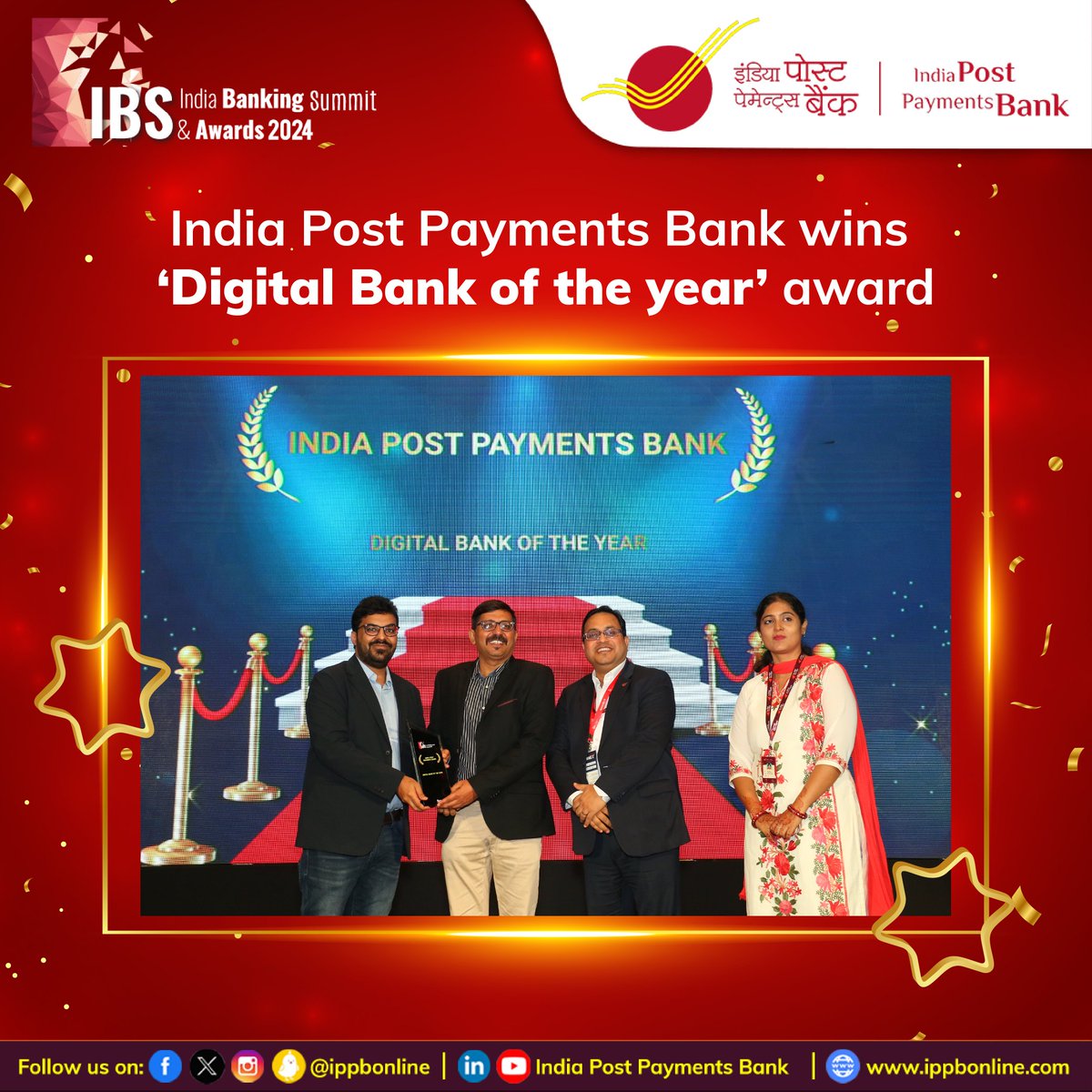 India Post Payments Bank tweet media