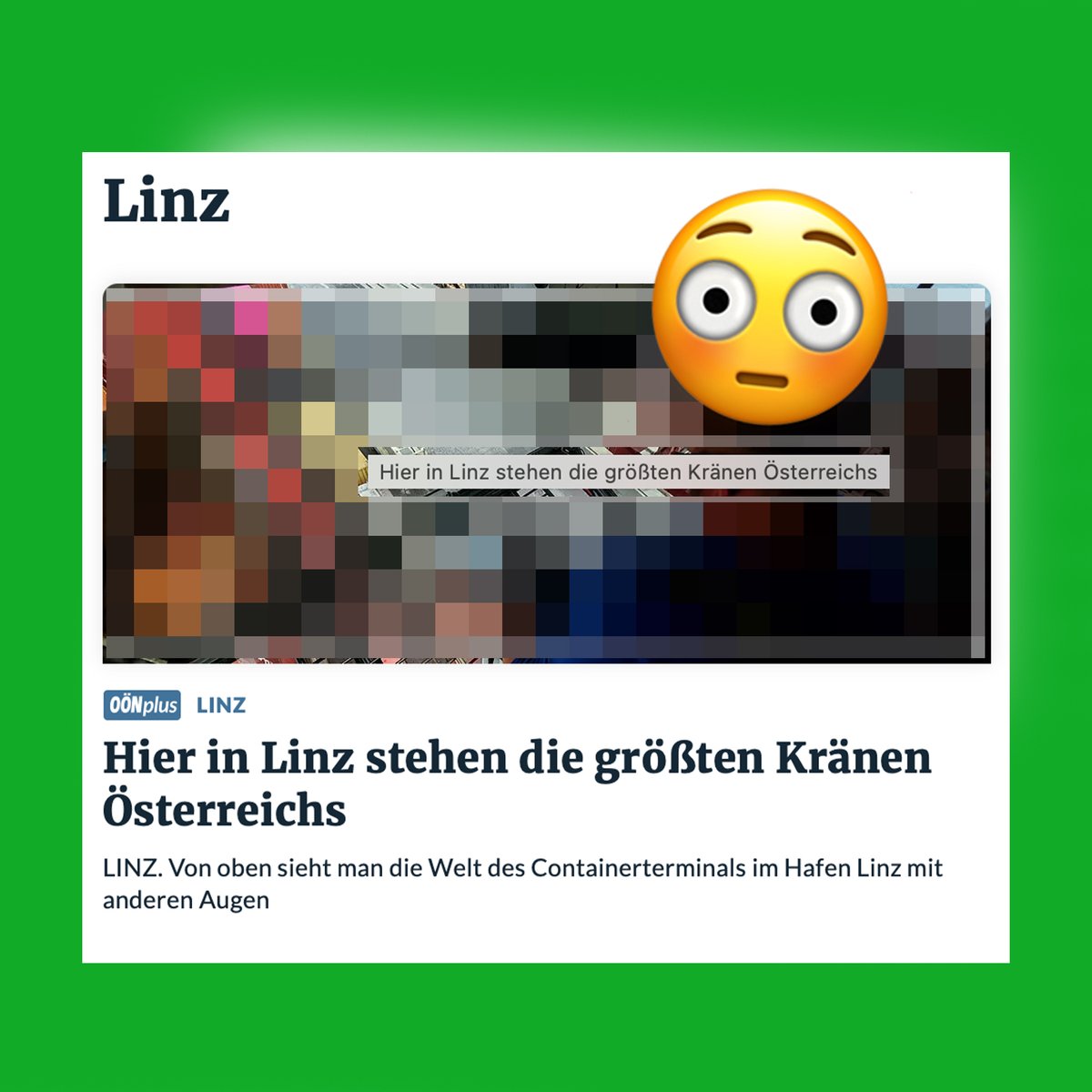 linzverendet's tweet photo. 😳 IN LINZ!!!

#inlinz #big #bro #oida #linzverendet #linz #lebensstadtlinz #upperaustria #visitlinz #daham #city #hood #upperfuture #l_nz #leiwand #Sustainability https://t.co/wyjlrkzoZP