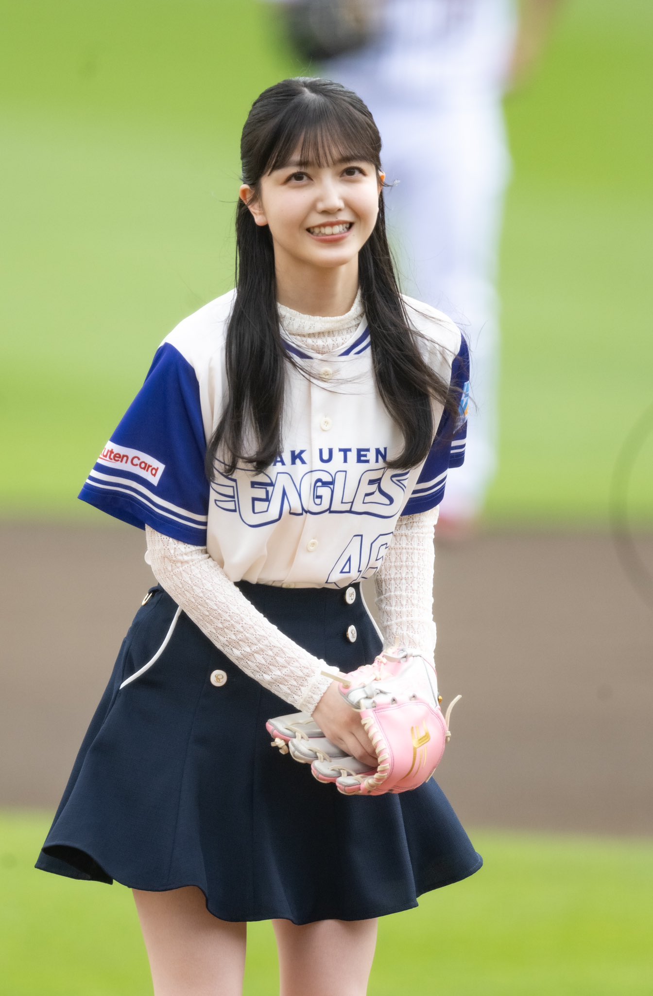 乃木坂46 久保史緒里　楽天　コラボユニフォーム 2023FANS' MATCHスペシャルゲスト 乃木坂46 久保史緒里さん