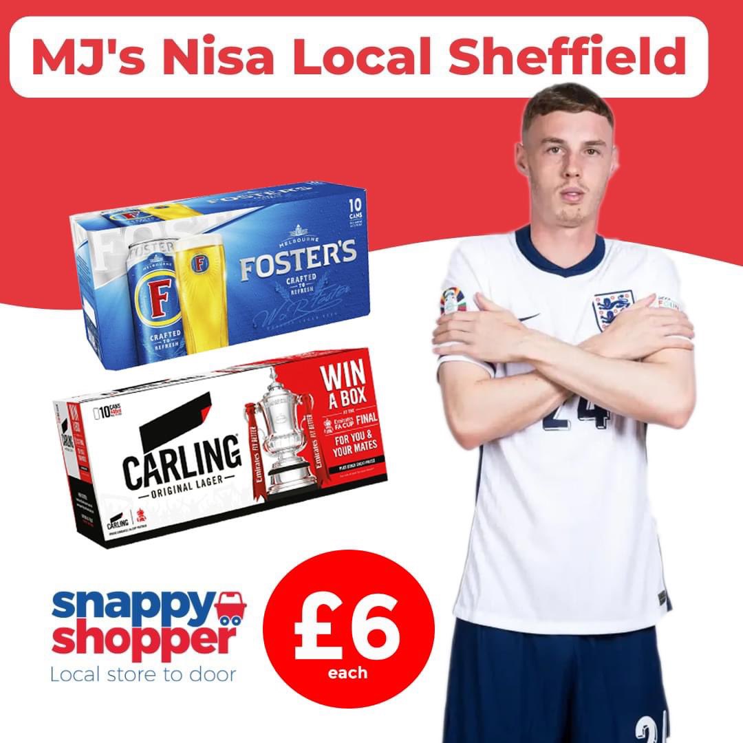 🥶 Cole'd Deals in the Palmer your hand....🤳

⚽️ Grab your #EURO2024 deals via the Snappy Shopper app:
🚗 snappyshopper.co.uk/stores/mjs-nis…

#sheffield
#ColePalmer
#wheataroad
#mjsnisalocal
#MJsLocal
#sheffieldissuper