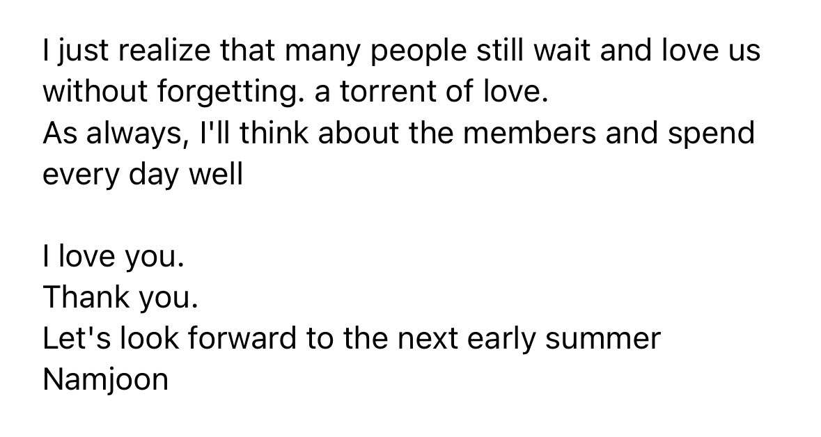 i could never forget the seven people who saved me, no matter how hard i tried, the love for you will never disappear.