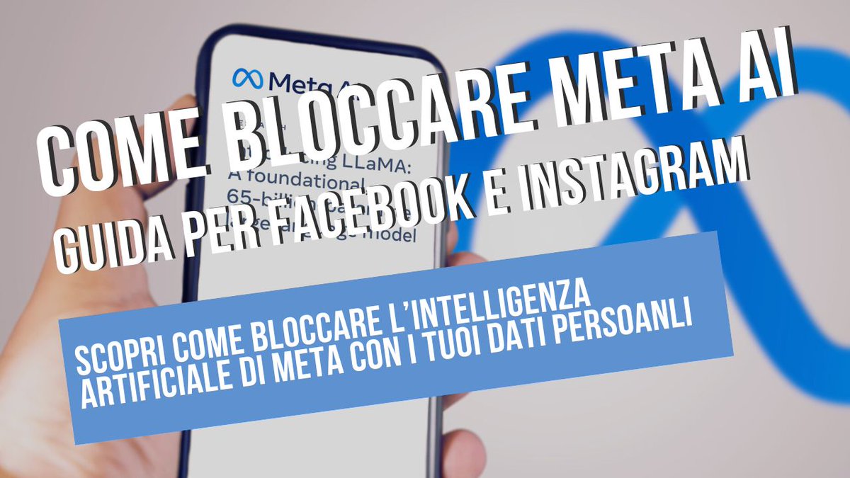 GTechGroupIT's tweet image. 🚨 ATTENZIONE! 🚨 Sai che Meta sta usando i tuoi dati su Facebook e Instagram per addestrare la loro IA? 😱 Vuoi proteggere la tua privacy? 💪 Non preoccuparti, ti spieghiamo tutto passo dopo passo! 👇

📱 Disattivare l&apos;uso dei tuoi dati è più semplice di quanto pensi! 🔐 Segui…
