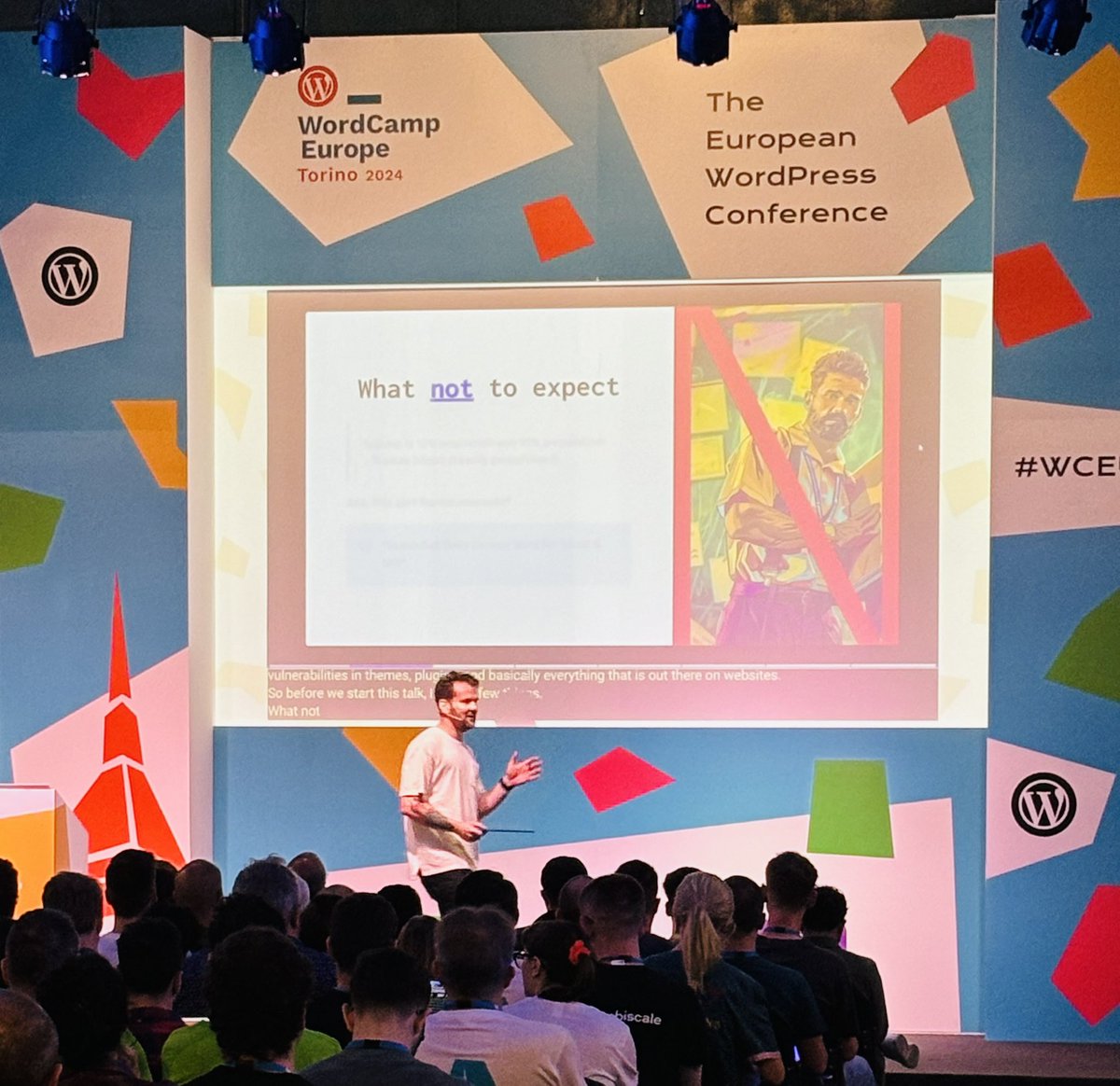 Think like a hacker with <a href="/mazeheld/">Matt Held mheld@infosec.exchange</a> - Learn what script kiddies &amp; hackers do and protect your WordPress site from such attacks! #WCEU24 #WordCampEU #Italy #WordCampEurope