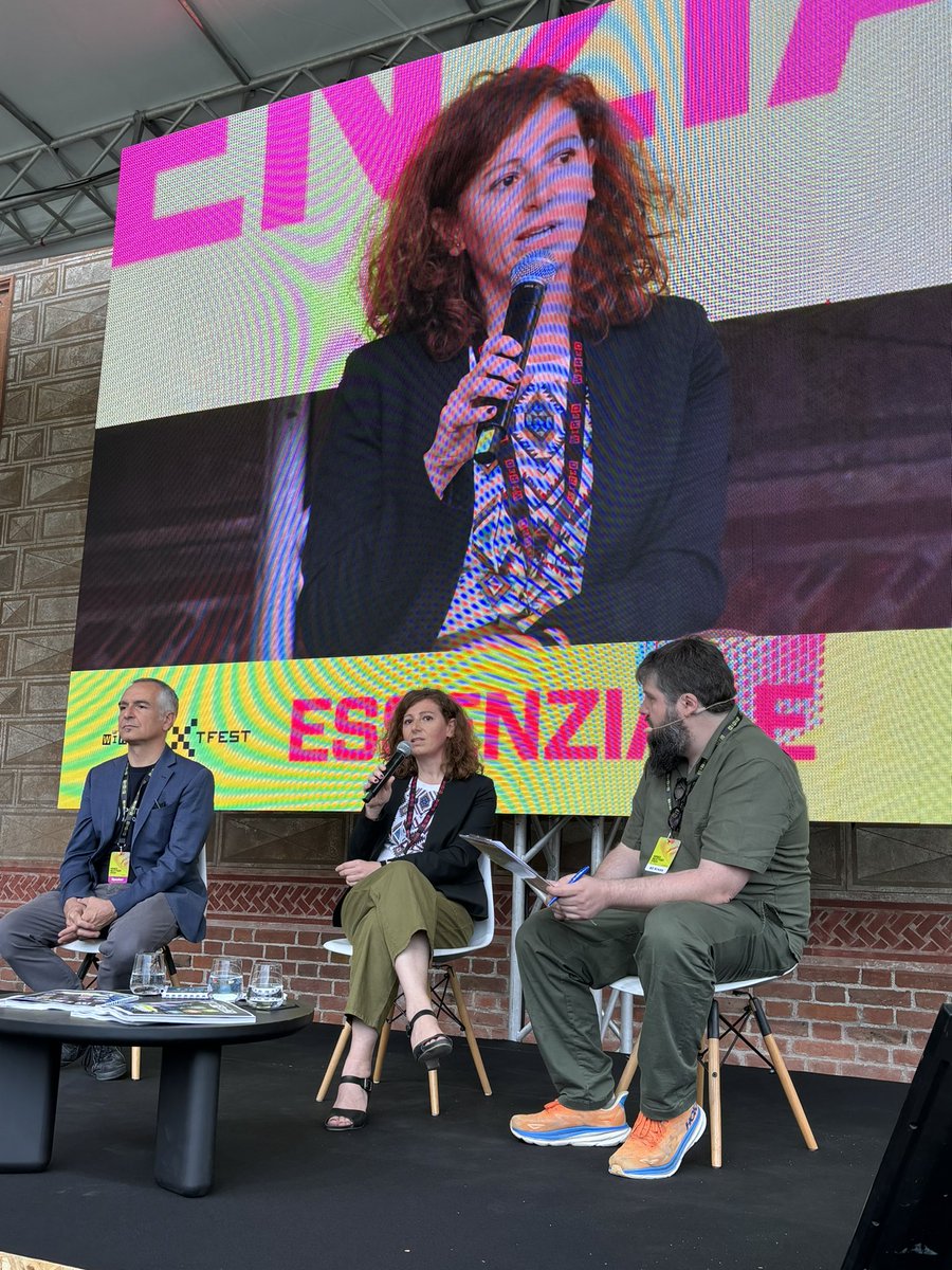 wireditalia's tweet photo. Torniamo a parlare di sostenibilità con Francesca Cardiello, responsabile Sviluppo Sostenibile @eni e Mario Motta, docente di Fisica Tecnica Ambientale @polimi 
#WNF24 https://t.co/dqjjEaRHT1