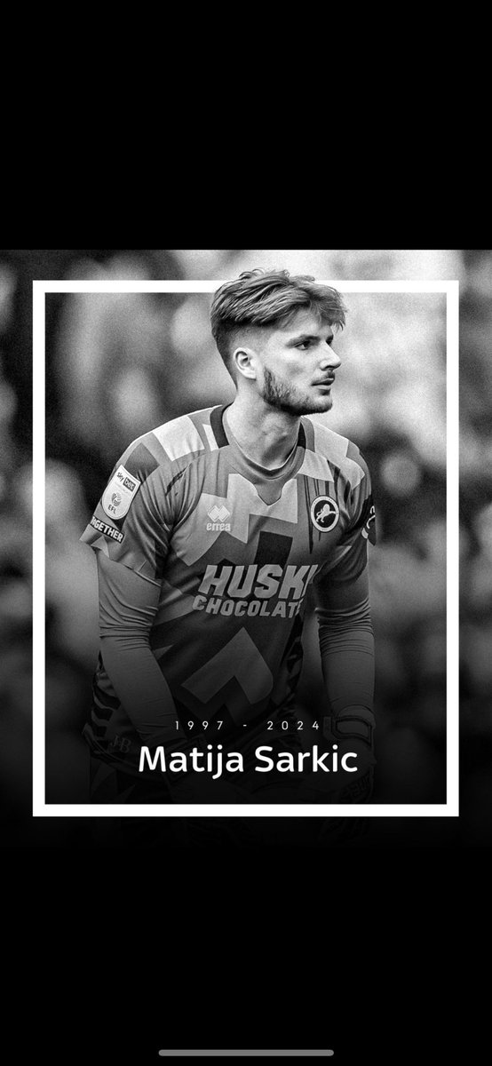 RIP Matija Sarkic. This is truly heartbreaking 💔 news. ( and I’m a Leeds fan) rivalries aside , taken far too soon. 🧤🧤⚽️ . #footballfamily