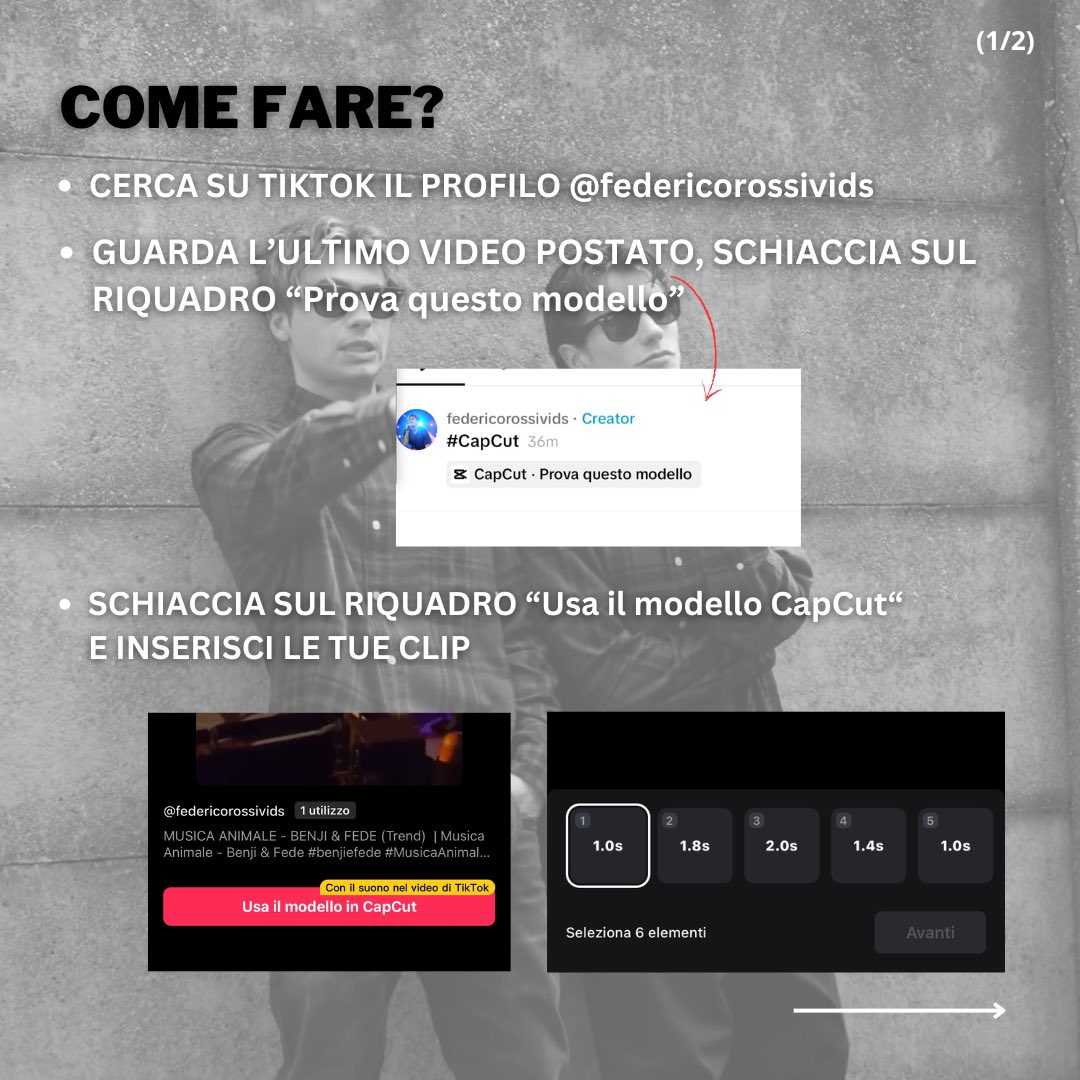 FRossi_Updates's tweet photo. Divertiamoci un po' condividendo su TikTok con @BenjieFede e @fedefederossi ciò che "Musica
Animale" ci sta trasmettendo!
Aspettiamo i vostri video! 🎸🦍

"Mi sento nel posto giusto al momento giusto" ☀️
https://t.co/7NUUCOpwsp https://t.co/5bhaMoglgH