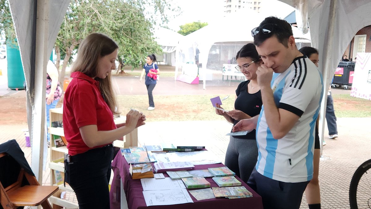 ➡️ Podés visitar el stand hoy sábado y mañana domingo de 15 a 21 horas en el Cuarto tramo de la Costanera posadeña.