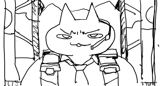 ズゴックに乗ってる時のプイプイねこ 