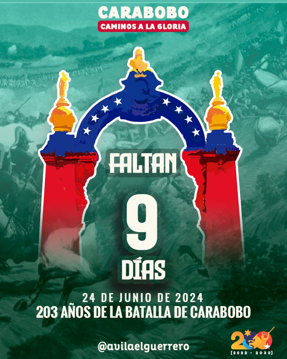 La llegada de Bolívar a Carabobo, no fue por el azar de los tiempos; antes, la mitad de la población había perdido la vida en búsqueda de la libertad y la otra aspiraba correr la misma suerte. #VenezuelaPintaBonito #CaraboboCaminosALaGloria @somos_ejercito