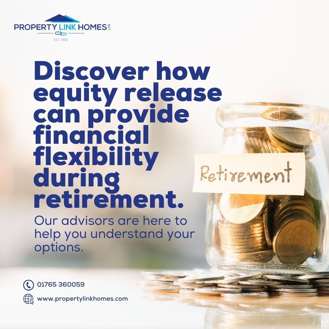 Curious about how equity release can enhance your retirement? Our expert advisors are here to provide insights and help you make the best decision for your financial future. 🔍 #PropertyLinkHomes #YourPropertyPals