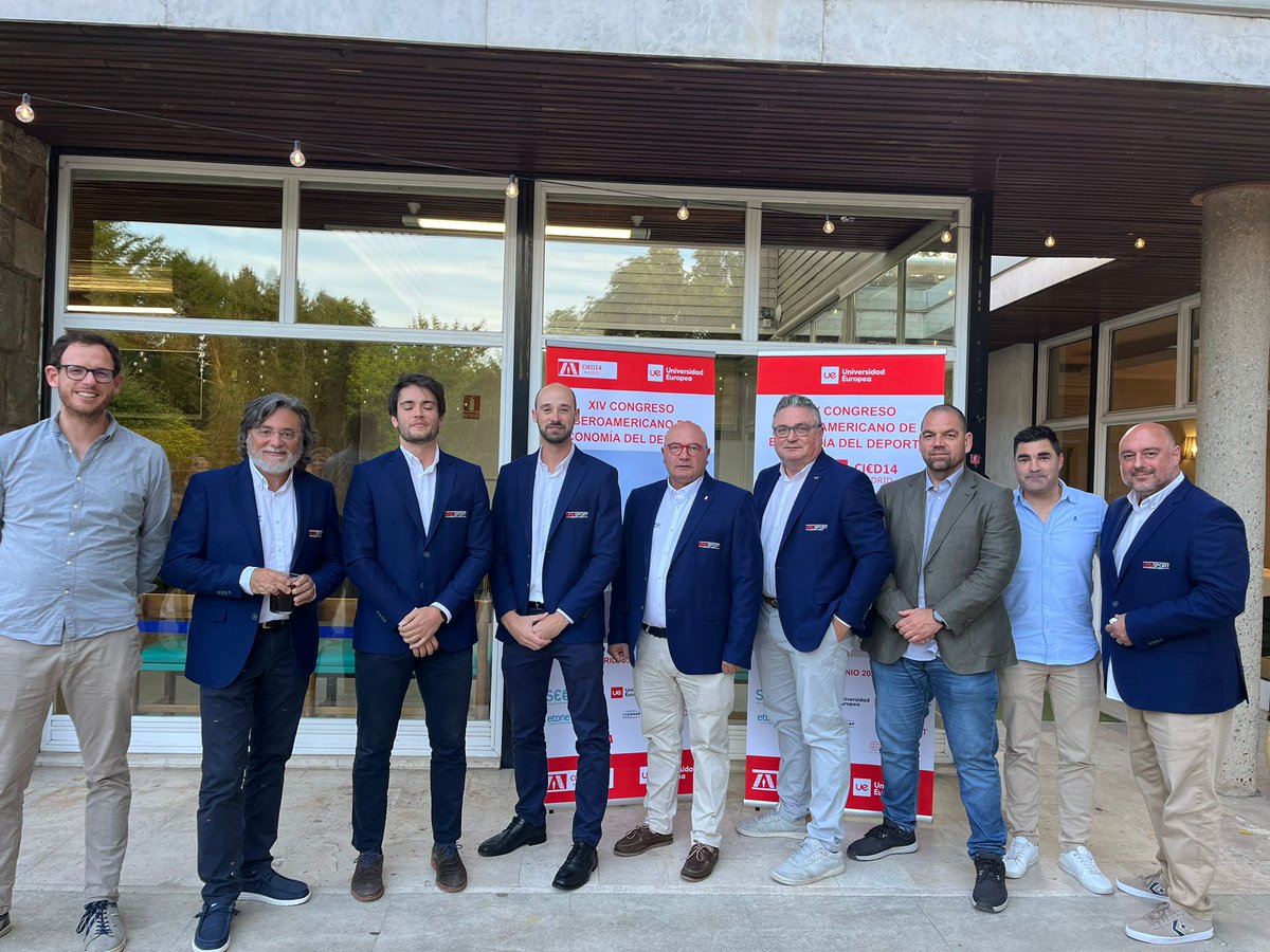 Vicente Morales (@vicentemorvela) on Twitter photo Esta semana en el XIV Congreso Iberoamericano de Economía del Deporte organizado por la SEED y la <a href="/UEuropea/">Universidad Europea</a>, con un Proyecto de investigación financiado por la Unión Europea a través del Plan de Recuperación, Transformación y Resilencia del Ministerio de Universidades. Esta semana en el XIV Congreso Iberoamericano de Economía del Deporte organizado por la SEED y la <a href="/UEuropea/">Universidad Europea</a>, con un Proyecto de investigación financiado por la Unión Europea a través del Plan de Recuperación, Transformación y Resilencia del Ministerio de Universidades.