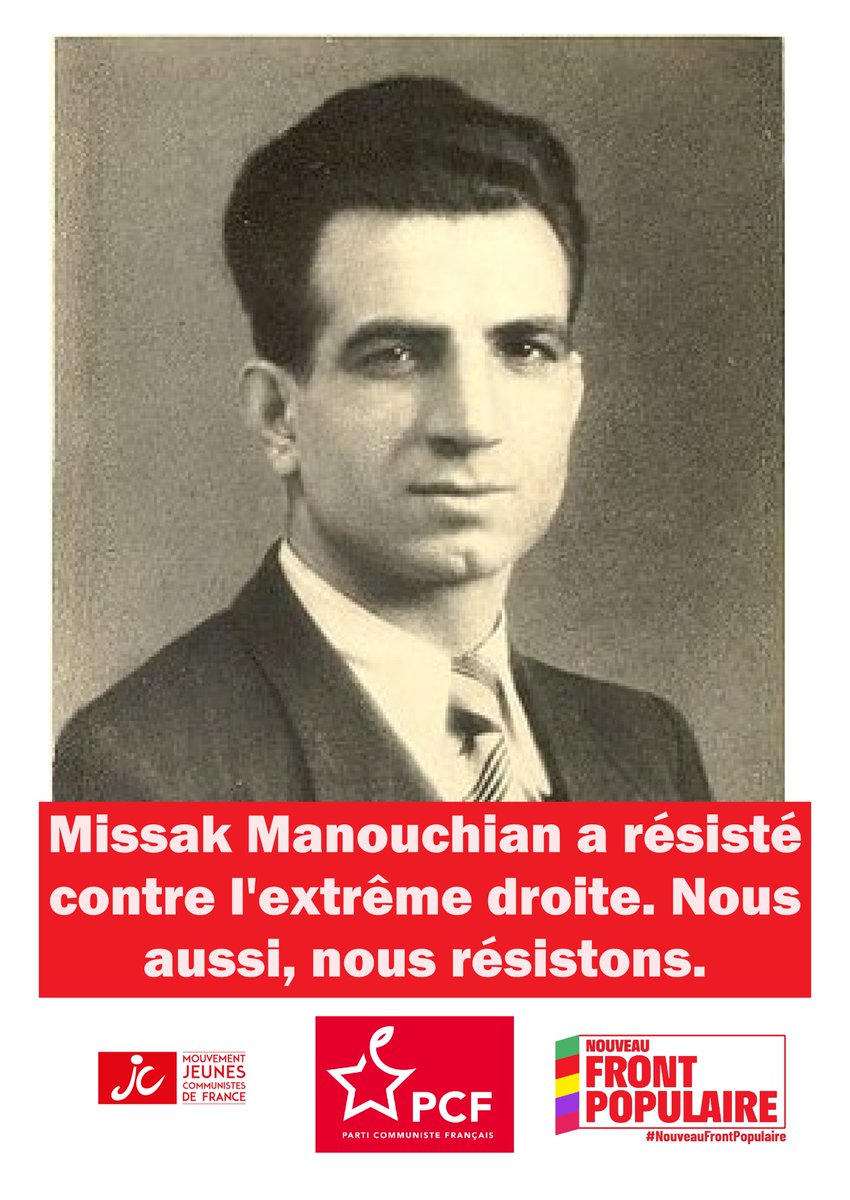PCF48Cevennes's tweet image. Tou.te.s Missak contre l'extrême droite !