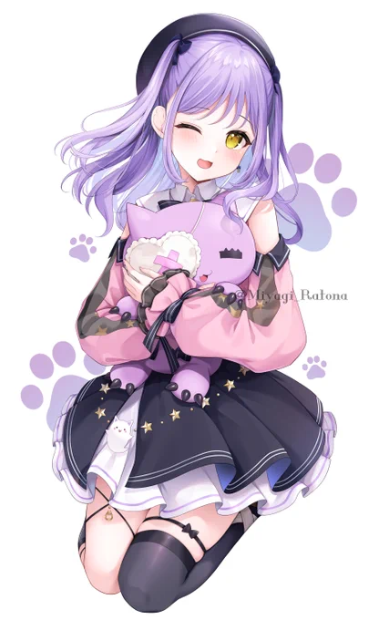 るなちゃんアクスタのデザインはこちらです～! 