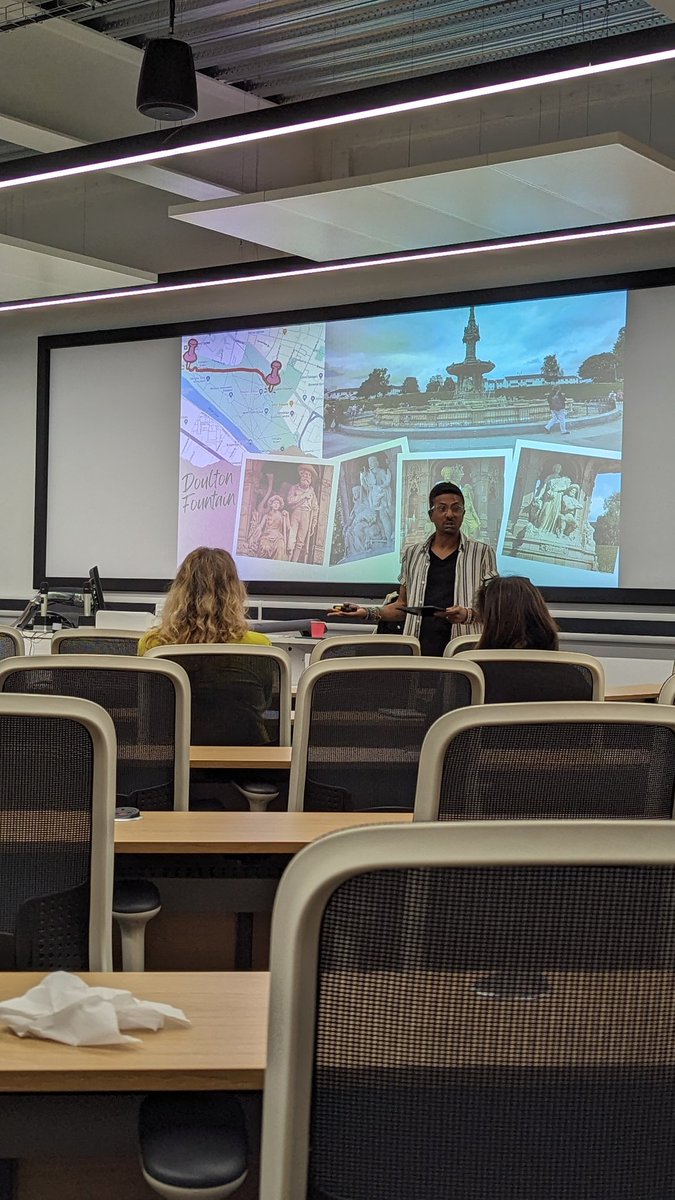 @navangovender1's deconstruction of this Glaswegian fountain was fascinating at the #SheffLits24 conference.
