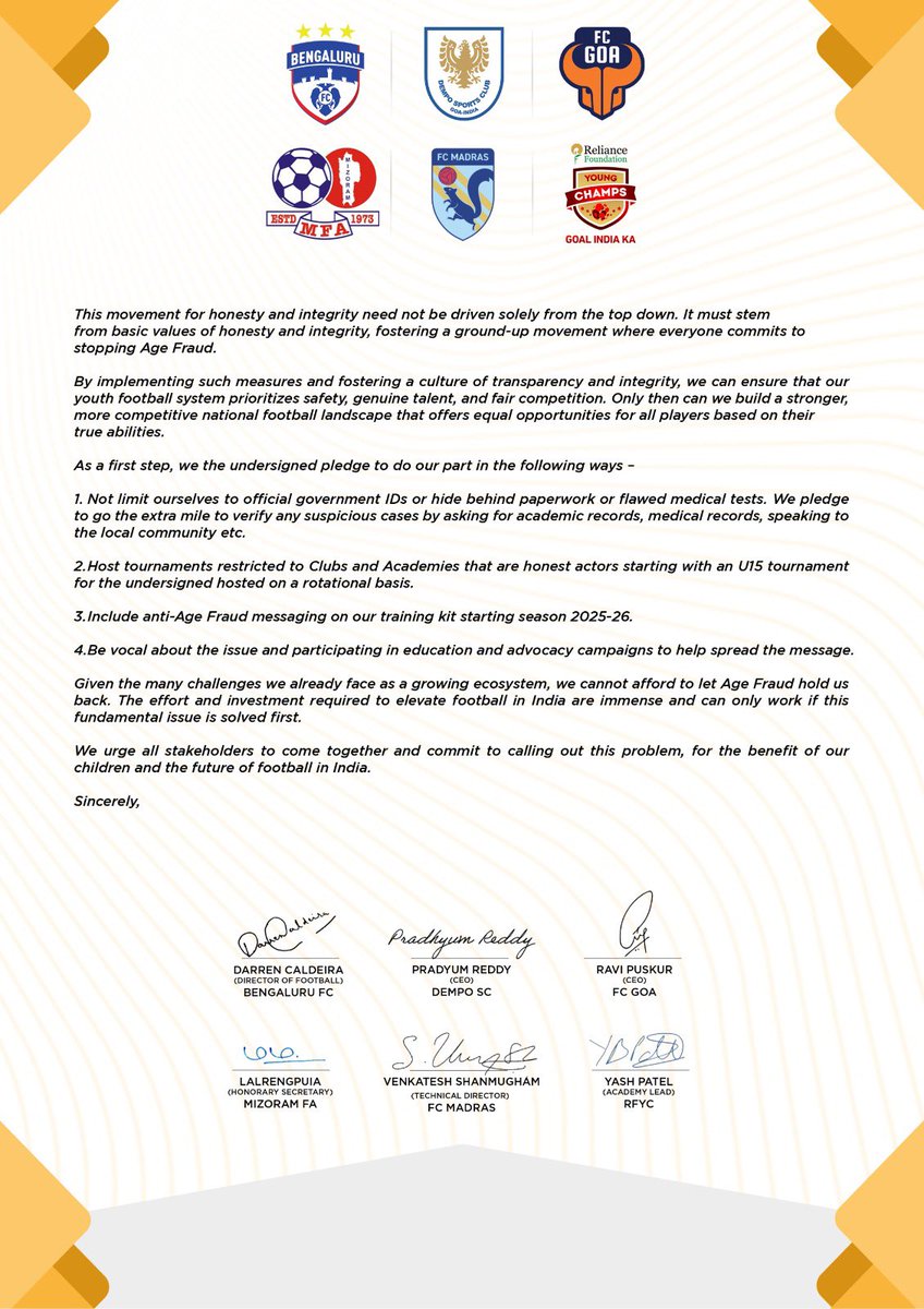 It’s time to talk. An open letter to Indian Football