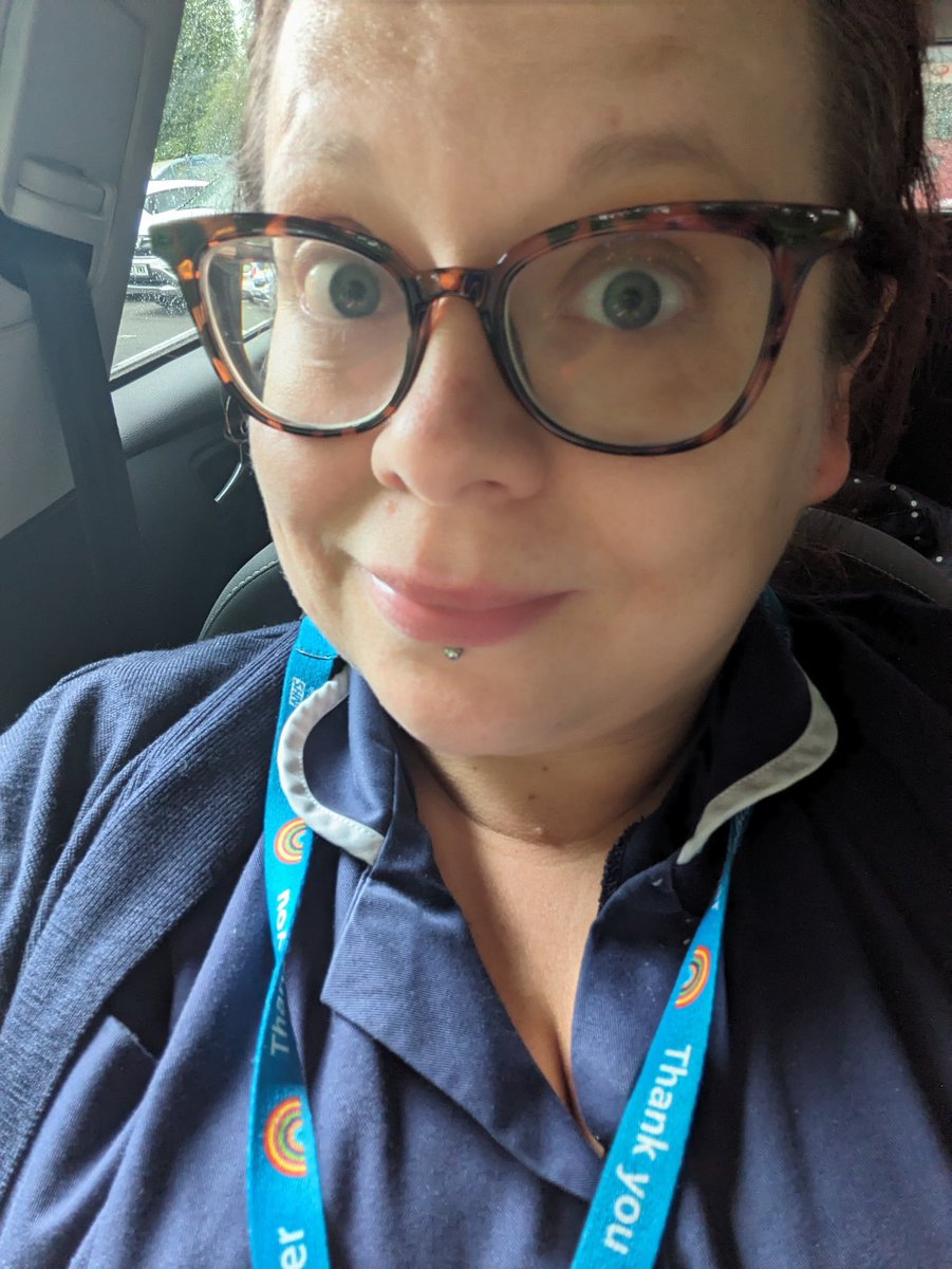 Fresh faced (ha!) after my first night shift in a while doing what I love- working with people ❤️ roll on this time next year!