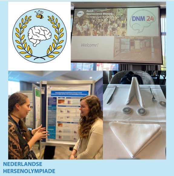 Exciting news from the Brain Bee! 

Although the competition wrapped up a while ago, our finalists just had an incredible opportunity to attend the Dutch Neuroscience Meeting '24, a large conference on neuroscience in Tiel, the Netherlands. 🇳🇱