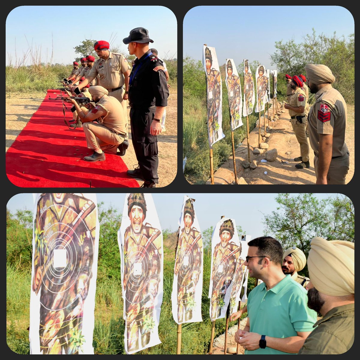 PathankotPolice's tweet photo. With the aim of improving efficiency in the use of weapons among police officers, annual range classification firing practice conducted by Pathankot police under the supervision of senior officers.
#FiringPractice https://t.co/4rDo3PPGG2