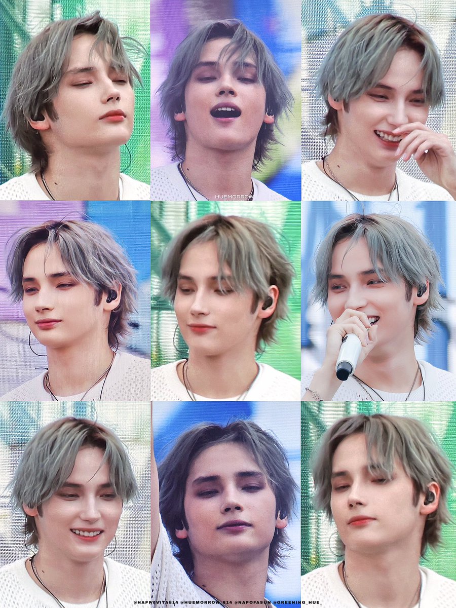 hyukacentral's tweet photo. silver mullet huening kai you have bewitched me body and soul. and i love, i love, i love you. and wish from this day forth never to be parted from you

#HUENINGKAI #휴닝카이 #ヒュニンカイ https://t.co/3Gu7zm2WwR