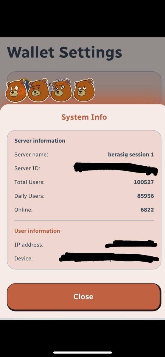 haneythebera's tweet photo. Bera Bee Catcher: 5-Day Performance Summary 
(Operated on Artio for the first 3 days, then transitioned to bArtio for the next 2 days)

Total users playing Bera Bee Catcher embedded in the BeraSig lightweight wallet on Telegram: 100,000+

High Engagement Drives Repeat Play: While we're still gathering data on on-chain daily active users, the overall user engagement with 100,000+ total users and a high DAU rate of 85% is very promising. The "steal and claim" mechanic encourages healthy competition and keeps players coming back. Our Concurrent User (CCU) count regularly surpasses 5,000, demonstrating the game's popularity. More exciting combat features are coming thoon to maintain and increase user retention over the course of the anticipated 6 seasons.

Server Performance: Our servers are handling the load well. As you can see, response times have significantly improved, dropping below 10 seconds after the system upgrade on June 12th. Optimizing app performance remains a top priority for our mobile-focused developers.

Transaction Volume on bArtio: We've contributed to over 80,000 transactions on bArtio in the last 48 hours. The blockchain continues to perform smoothly and efficiently.
We'll be submitting these metrics to DefiLlama, DappRadar, and adding a Dune dashboard soon.

Fair Play Notice: This is just the beginning! We've detected cheating accounts, bots, and sybil clusters. If you're reading this and engaging in such activities, beware - next week will be tough for you!

We appreciate all of your valuable feedback and are glad to know that many are enjoying the game. Big improvements are coming thoon, including bera faucet, gift code system, guild management, leaderboard display, and more!

Happy Weekend to all Bee catchers and bee-utiful Beras!