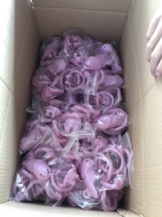 GIVEAWAY! GIVEAWAY!! GIVEAWAY!!To the sissies out there who don't have a device, If I have reached 10k followers so in return i will be giving away 15 pink holy trainer v3 chastity device these will also include 1 month of free keyholding. To be a WINNER 
RETWEET LIKE AND FOLLOW