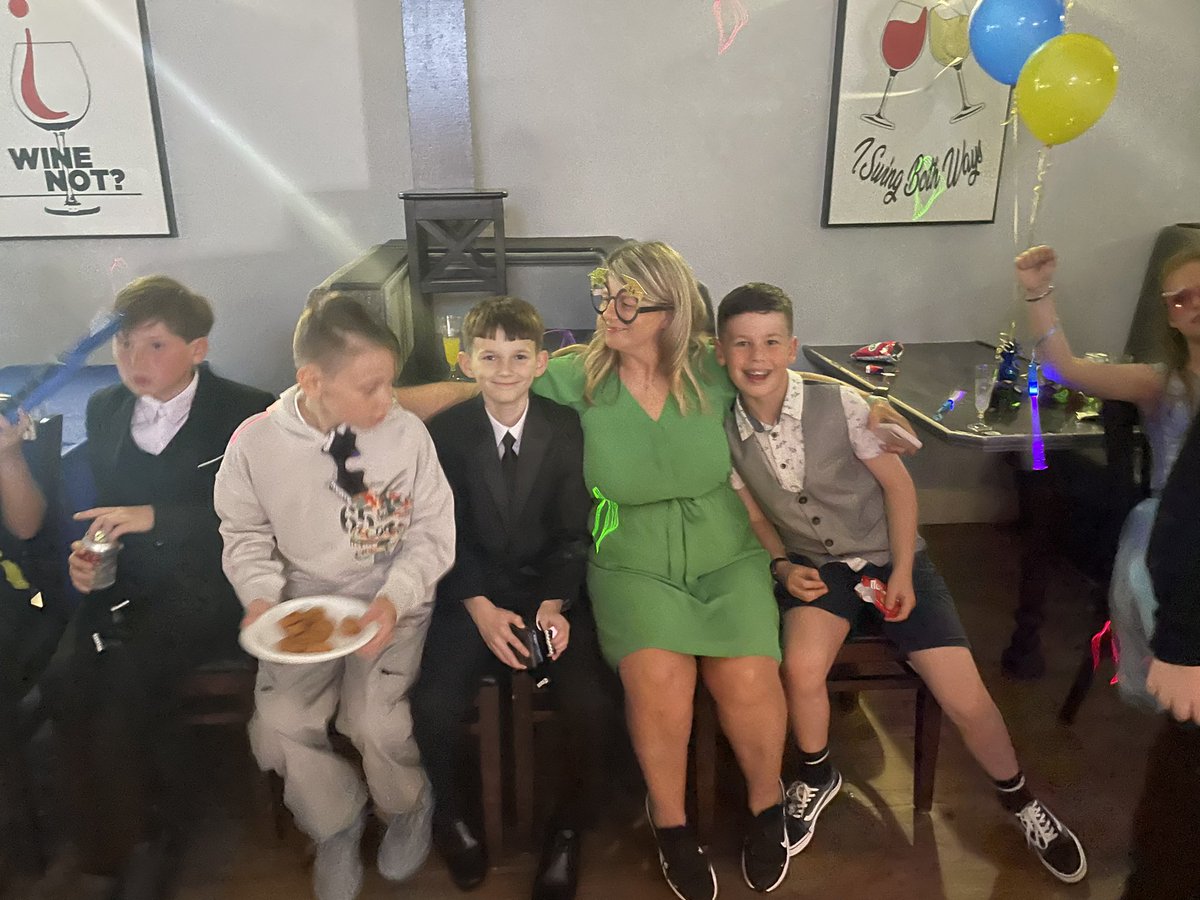 sandaigprimary's tweet photo. Class of 2οΈβ£0οΈβ£2οΈβ£4οΈβ£ Watching the P7 kids having an absolute blast at their prom tonight! π Their smiles are shining as bright as their beautiful outfits. Such a magical evening filled with laughter and joy! #P7Prom #MagicalMoments #GrowingUp https://t.co/OGrdnB1J6F